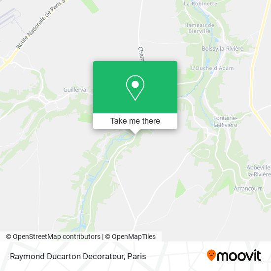 Mapa Raymond Ducarton Decorateur