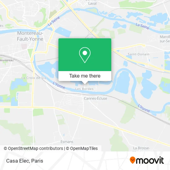 Casa Elec map