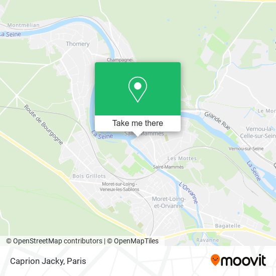 Caprion Jacky map