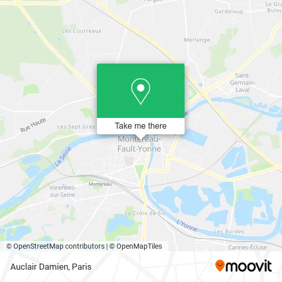 Auclair Damien map