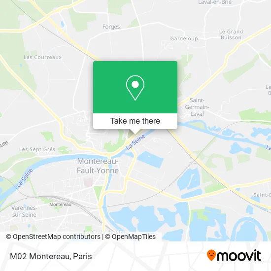 M02 Montereau map