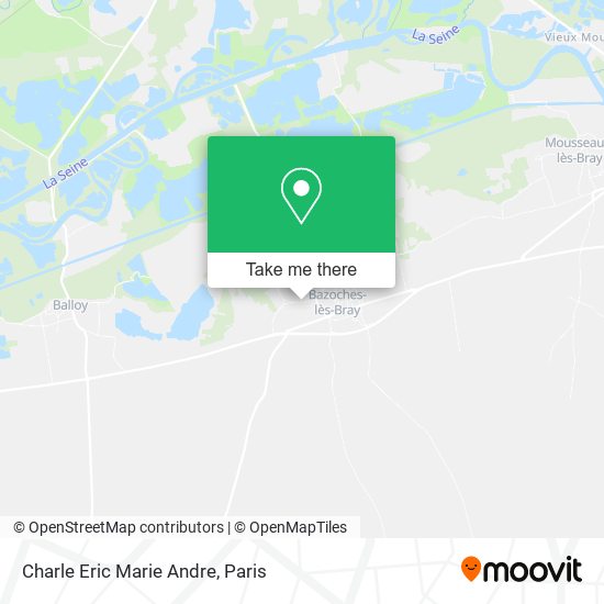 Charle Eric Marie Andre map