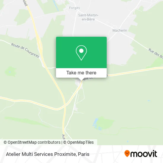 Atelier Multi Services Proximite map