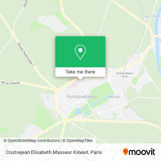 Mapa Costrejean Elisabeth Masseur Kinesit