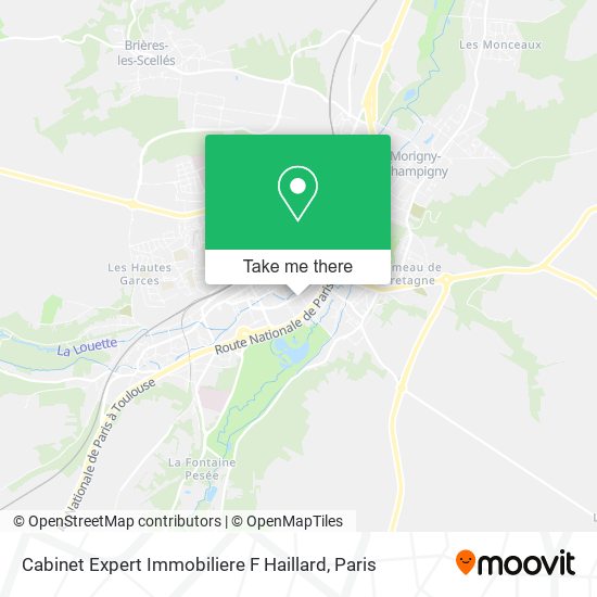 Mapa Cabinet Expert Immobiliere F Haillard