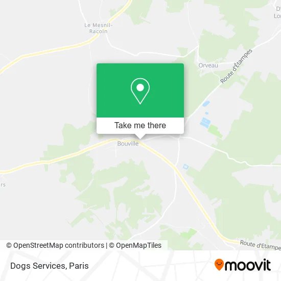 Dogs Services map