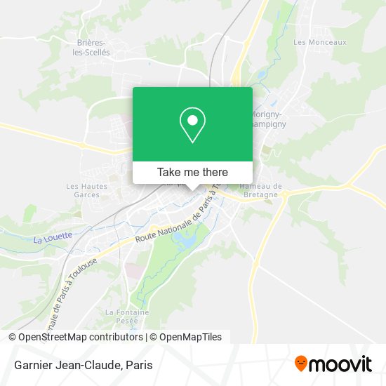 Mapa Garnier Jean-Claude