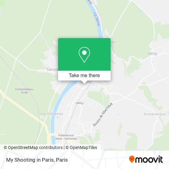Mapa My Shooting in Paris