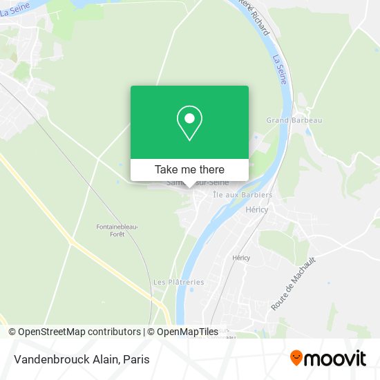 Vandenbrouck Alain map