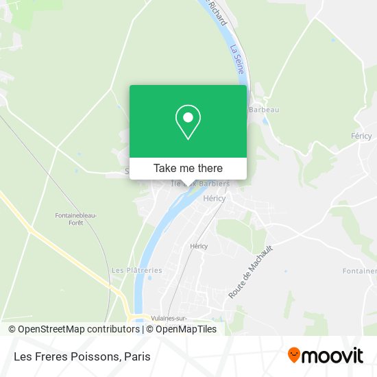 Mapa Les Freres Poissons