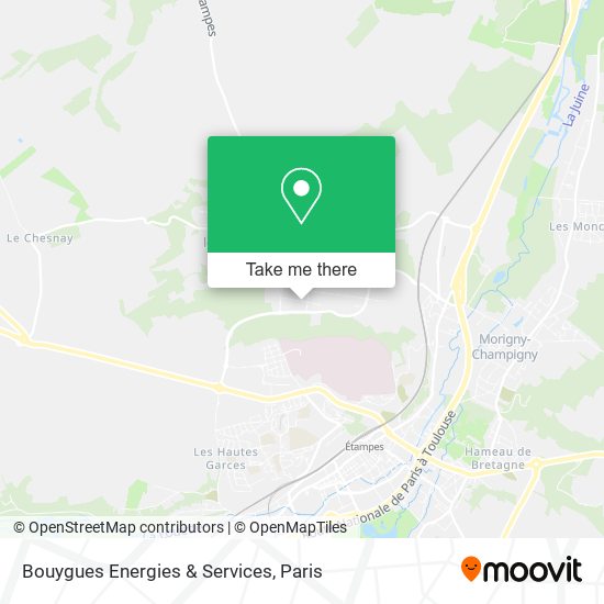 Mapa Bouygues Energies & Services