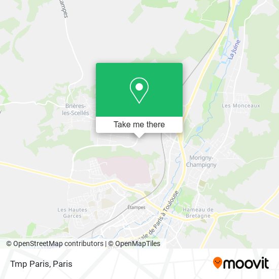 Mapa Tmp Paris