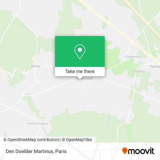 Mapa Den Doelder Martinus