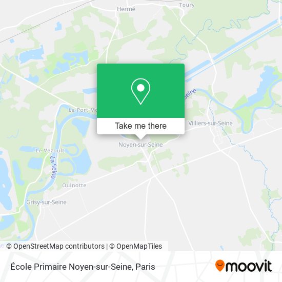 Mapa École Primaire Noyen-sur-Seine