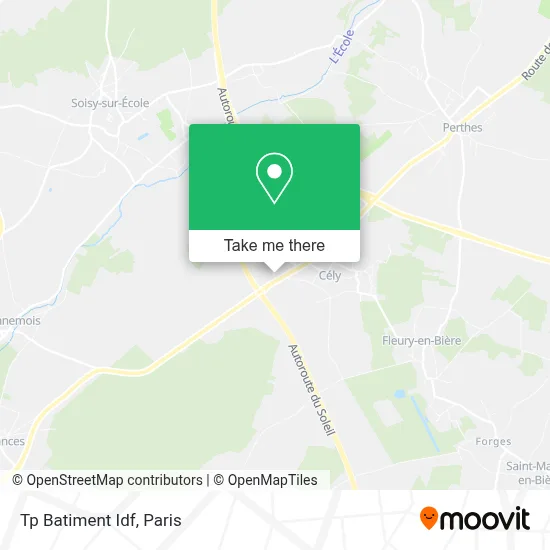 Tp Batiment Idf map