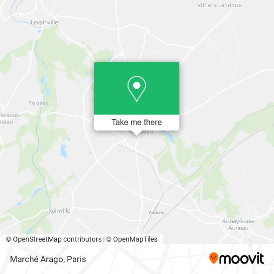 Marché Arago map