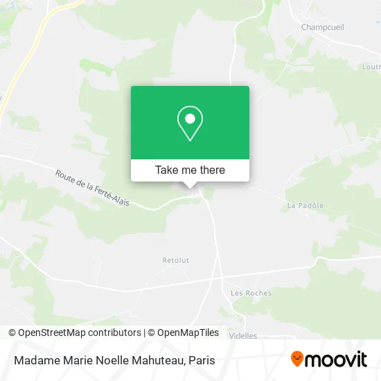 Madame Marie Noelle Mahuteau map