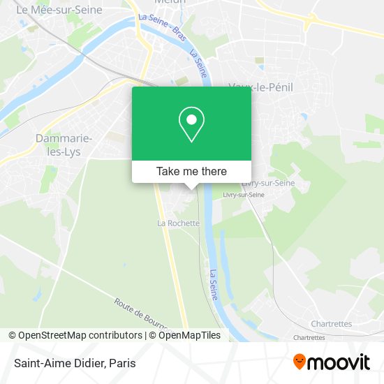 Saint-Aime Didier map