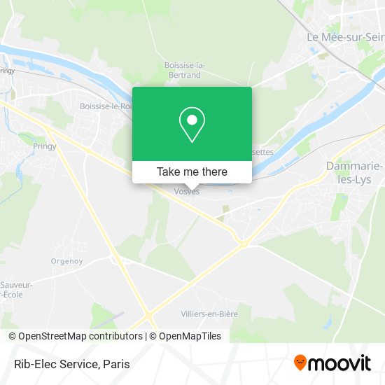 Rib-Elec Service map