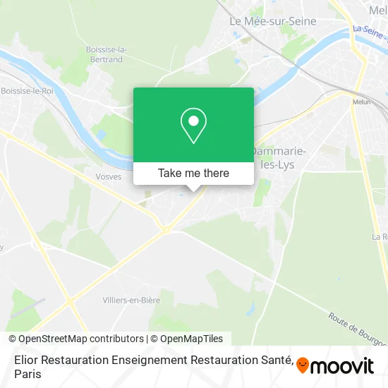 Elior Restauration Enseignement Restauration Santé map