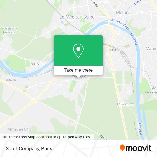 Mapa Sport Company