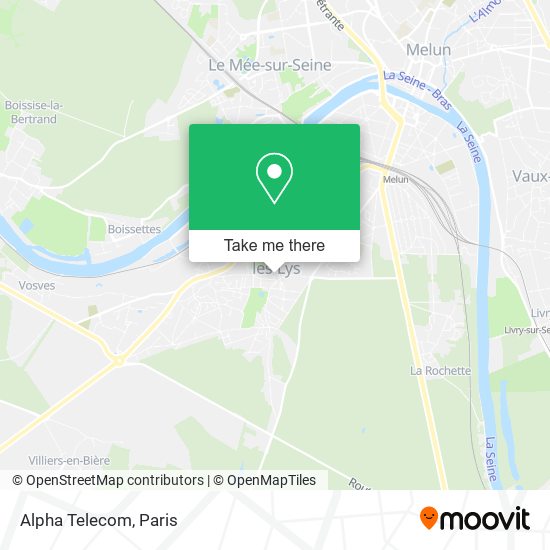 Mapa Alpha Telecom