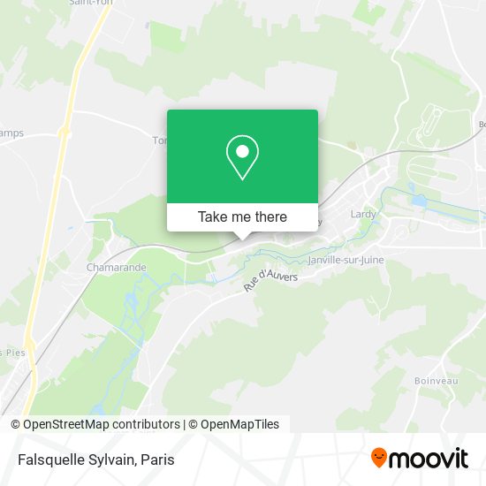 Mapa Falsquelle Sylvain