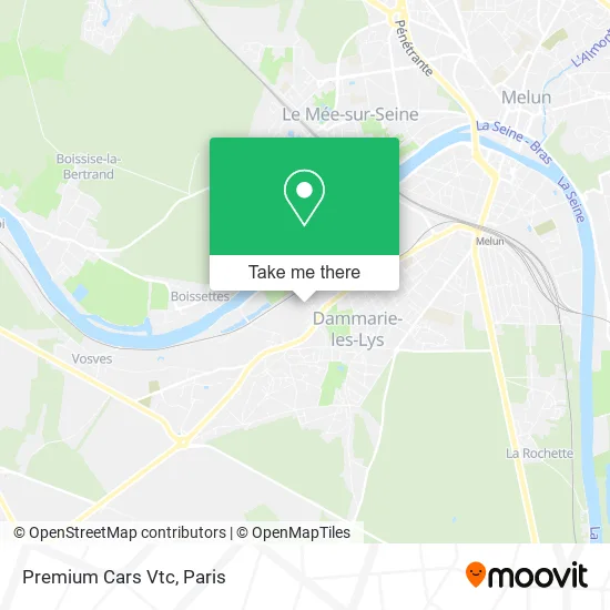 Premium Cars Vtc map