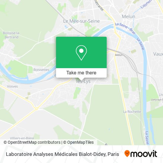 Laboratoire Analyses Médicales Bialot-Didey map