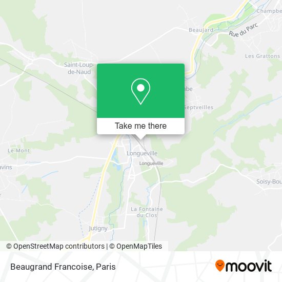 Beaugrand Francoise map