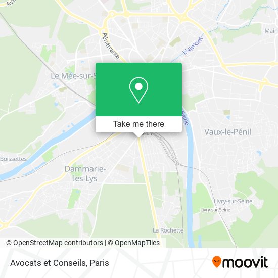 Avocats et Conseils map