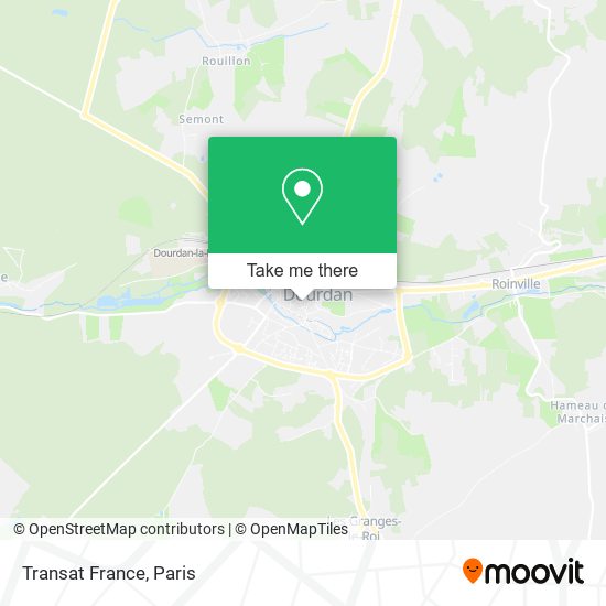 Mapa Transat France