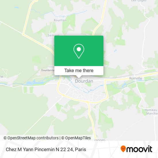 Mapa Chez M Yann Pincemin N 22 24