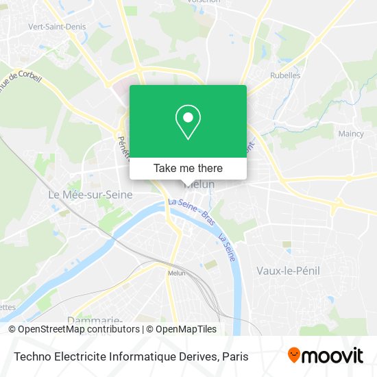 Mapa Techno Electricite Informatique Derives