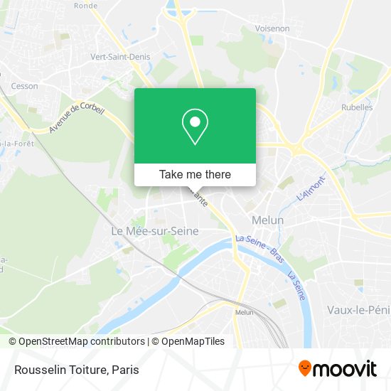 Rousselin Toiture map