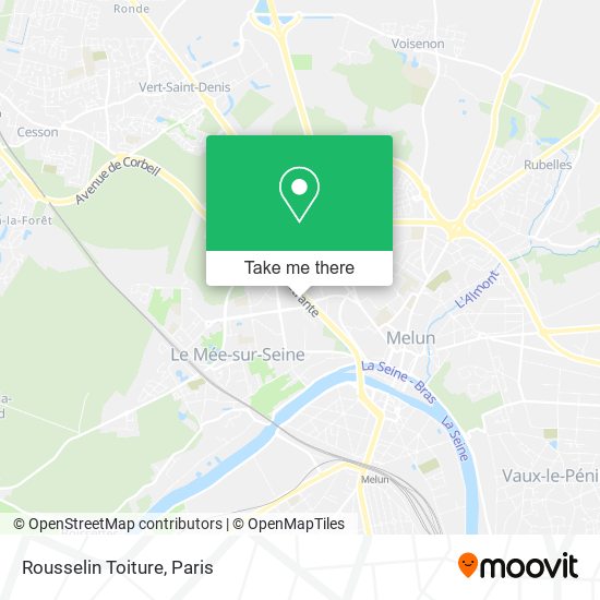 Mapa Rousselin Toiture