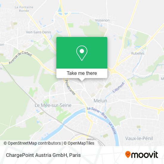 Mapa ChargePoint Austria GmbH