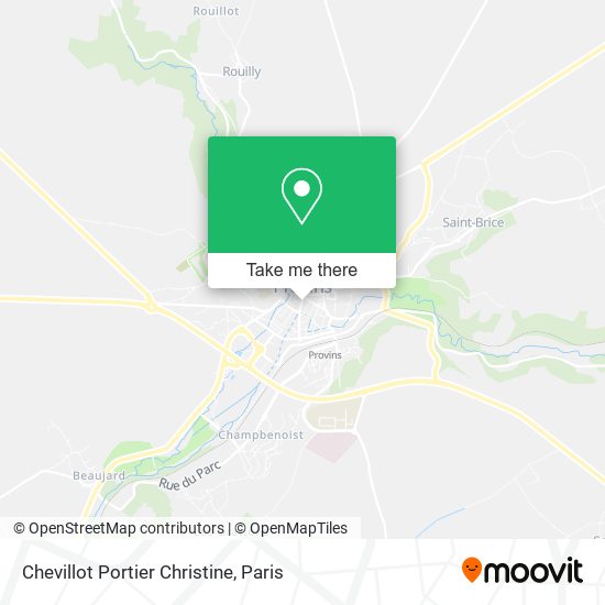 Chevillot Portier Christine map