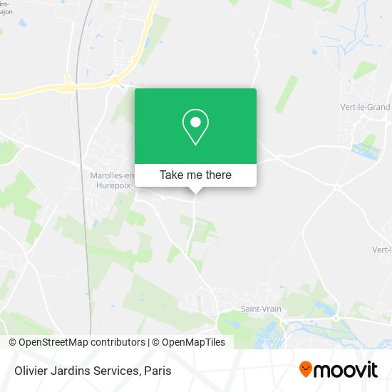 Olivier Jardins Services map