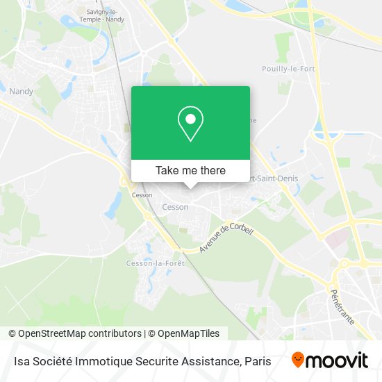 Isa Société Immotique Securite Assistance map