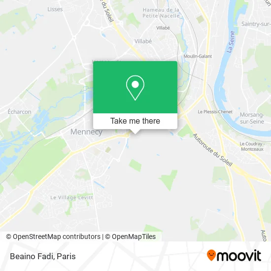Beaino Fadi map