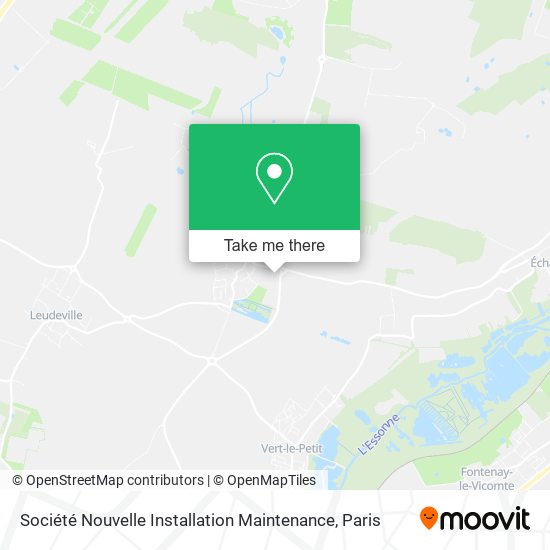 Société Nouvelle Installation Maintenance map