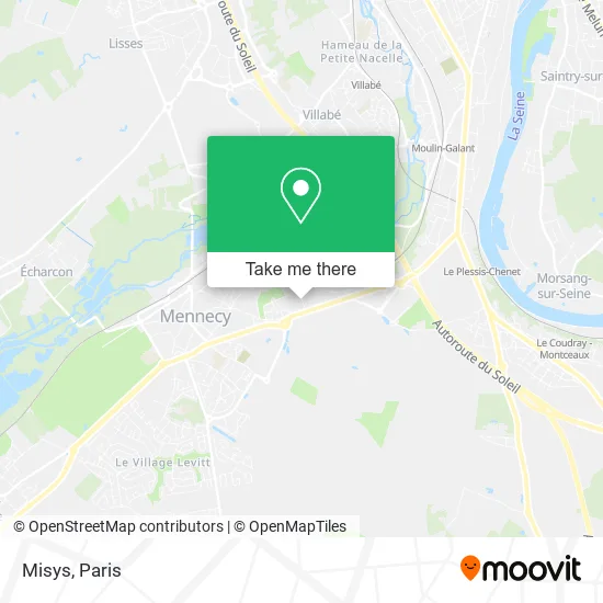 Misys map