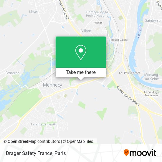 Drager Safety France map