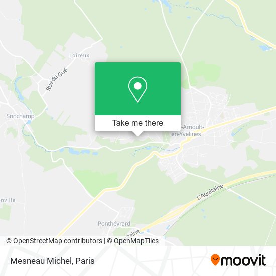 Mapa Mesneau Michel