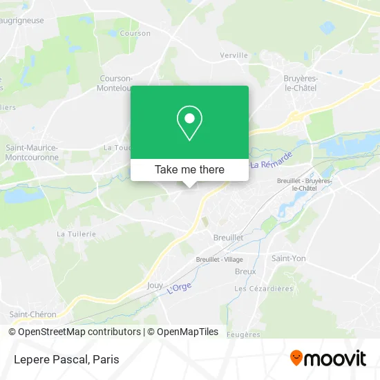 Lepere Pascal map