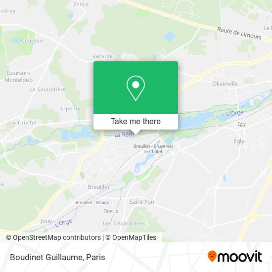 Mapa Boudinet Guillaume