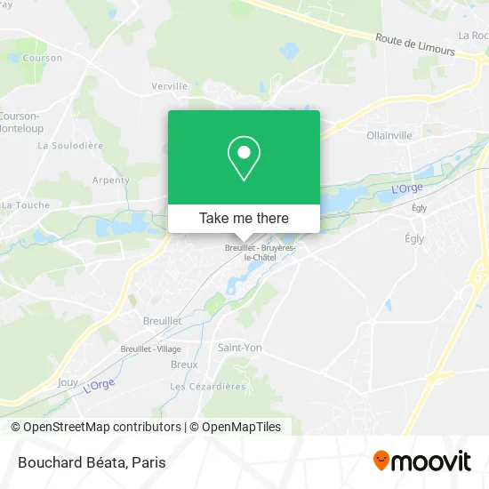 Bouchard Béata map