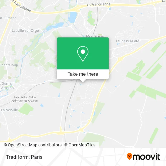 Tradiform map
