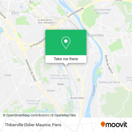Mapa Thiberville Didier Maurice